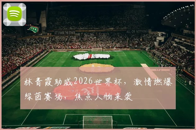 林青霞助威2026世界杯，激情燃爆绿茵赛场，焦点人物来袭